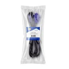 Cabo de Vídeo VGA 1.5 Metros Resistente Para PC Monitor Projetor LEHMOX Totalmente blindado 15 pinos Projetor Lcd Pc Tv