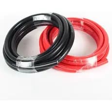 3Mt Vermelho + 3Mt Preto Cabo Flexível 16mm Máquina Solda chupeta bateria som automotivo 750V
