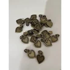 Cursor para zíper alta qualidade  n5 e n6  Luxo - Prata e Ouro Velho - Carrinho para zíper - kit com 20 unidades