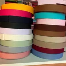 Alça Chic 3 cm ( 2,5 e 5 metros) Poliéster - Diversas cores