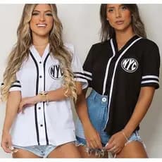 Camisa colegial feminina