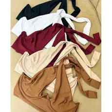 cropped aro estruturado com ferrinho levanta seio suplex de poliamida decotado de amarrar ajustável no corpo moda verão