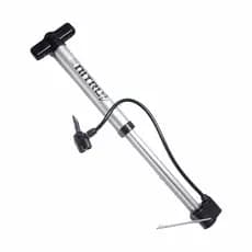Bomba de Pé para Bicicleta Nitro 320mm – Válvula Presta e Schrader – Portátil, Leve e Resistente