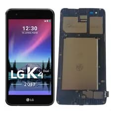 Tela Frontal Display Lcd LG K4 2017 X230 X230ds c/ Aro Envio Já