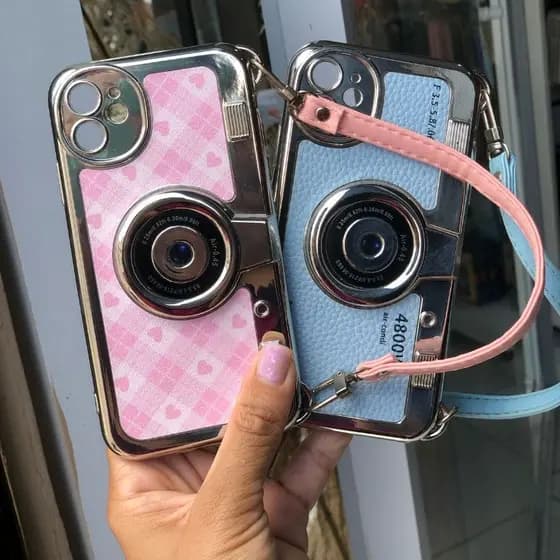 Capa Classica Emily em Paris de couro 3D IPHONE 11