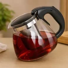 Jarra Vidro Com Infusor Bule Café Chá