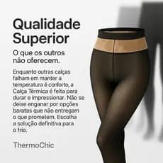 Meia Calça Térmica Aveludada Feminina Translúcida Peluciada Forrada Lã