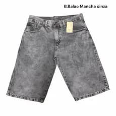 Y.L Bermuda Masculino Jeans Balão perna Larga ,bem suave qualidade casual Top