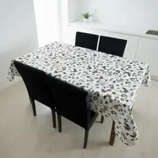 Toalha de Mesa Estampada 1,00m x 1,40m Tecido Poliéster de Alta Qualidade Resistente