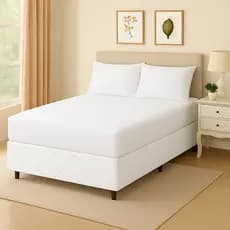 Jogo de Lençol Casal Roupa de Cama 3 Peças 200 Fios Toque Aveludado Tecido Peletizado