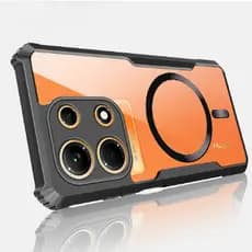 Capa De Telefone Magnética À Prova De Choque Infinix Note 50 50S 50X 40X 40 Pro Plus 30 30i VIP 4G 5G Lâmina De Caixa Wa
