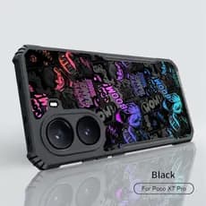 Nova Tendência Graffiti Estilo manga Caso De Telefone Xiaomi Poco X8 X7 X6 Pro Max X5 X4 X3 GT NFC 4G 5G Embalagem À Pro