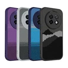 Graffiti Kevlar Textura Caso De Telefone Realme 13 12 Pro Plus + 12X Embalagem Elegante E Simples Capa À Prova De Choque