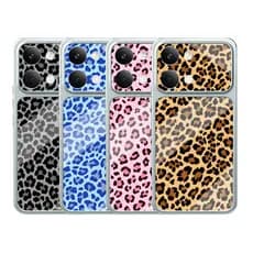 Capa Protetora De Janela Grande Folheada Com Estampa De Leopardo De Luxo Oficial Xiaomi Mi Poco X8 X7 X6 Pro Max X3 NFC