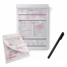 Kit Bloco Ficha De Anamnese + Cuidados Limpeza De Pele / Estética Facial / Esteticista