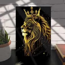 QUADROS DECORAÇÃO TEMA LEÃO REI