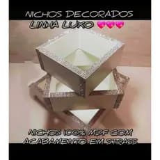 💖💖PROMOÇÃO DE NICHOS DECORADOS  ACABAMENTO EM STRASS 💖💖