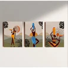 QUADROS DECORATIVOS TEMA MORENA