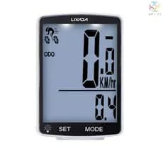 Computador De Bicicleta Sem Fio LIXADA Tela LCD Multi Funcional De Montanha Velocímetro Odômetro IPX6 Ciclismo À Prova D'água Cronômetro De Temperatura Mensurável Acce De