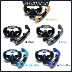 sportstar.br bosnyyds conjunto de snorkel à prova de vazamento, óculos de natação sem neblina com tubo seco para