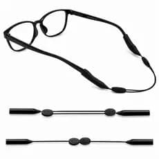 Cordão De Óculos Ajustável Retrátil Cordao Segura Óculos Cordinha de Oculos Adulto Infantil