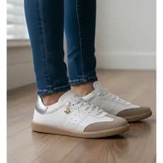 Tênis Casual Retrô Feminino Urbano Skate Levíssimo Palmilha Feetpad Original Muritalle