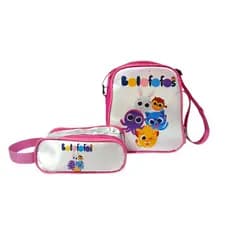 Lancheira Termica Bolofofo + Estojo de Lapis Duplo Bolo fofo