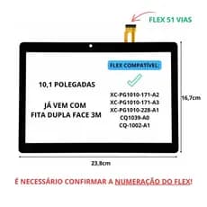 Touch Multilaser M10a 3g | M10 4g | M10 4g Ac Prefeitura MG | Confirmar Flex