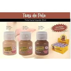 Tinta Líquida 35ml Tons de Pele Rostinho Pintado