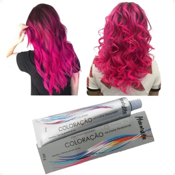 Tinta Pink Para Cabelo Mairibel