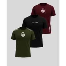 KIT CAMISA MASCULINA TREINO DRY FIT GOCARDI