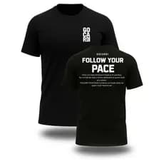 Camiseta Dry Fit Academia Fitness Corrida “Follow Your Pace” Top