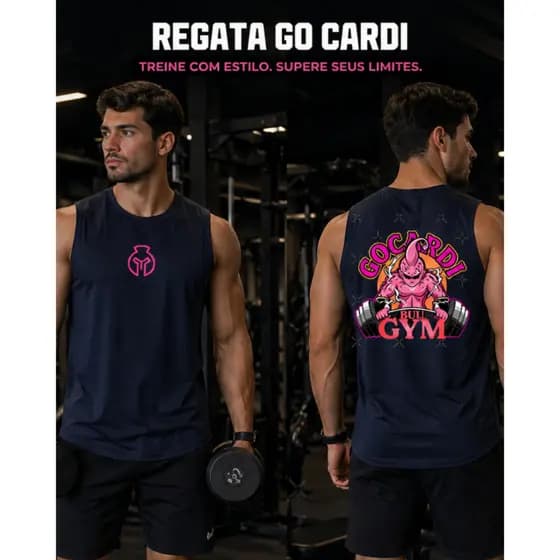 Regata Masculina Academia Fitness Treino Musculação Dry Fit