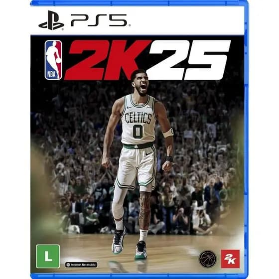 Jogo NBA 2K25 PS5 BR Midia Fisica pronta entrega