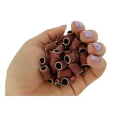 Kit 100 Refil Lixas Para Lixa Elétrica Unhas Acrigel