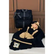 kit de Saída Maternidade com Mochila Multifuncional Para Bebê