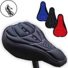 Capa Para Banco Bike Gel Silicone Selim Bicicleta Almofada Forro Ajustável Ciclismo Confortável