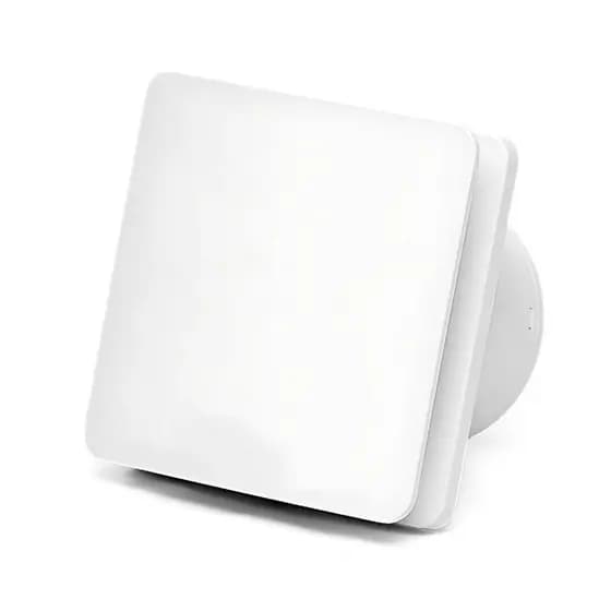 Exaustor Axial Quadrado 100mm Bivolt Residencial Ambiente Baixa Circulação Closet Banheiro Lavado