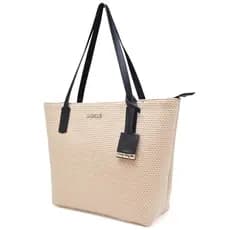 Bolsa de Praia Feminina Sacola Grande Califórnia Palha Verão