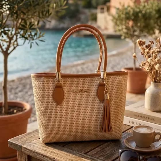 Bolsa Feminina Capri Média Shopbag Bolsa com alça Lançamento