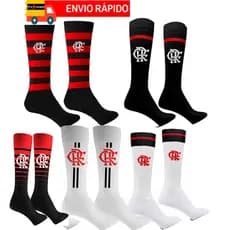 MEIAO FLAMENGO DE FUTEBOL FLAMENGO INFANTIL/JUVENIL MEIÃO MEIA