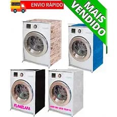 Capa Lava E Seca Samsung 11kg Abertura Ziper C/ Transparente