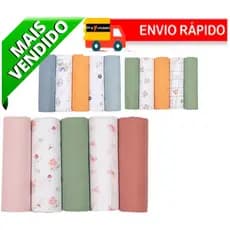 Fralda Soft Premium Papi Baby Bainha 78x78cm 5 Un