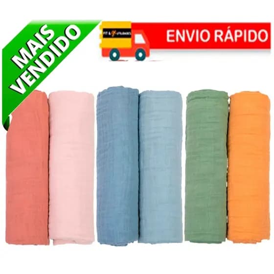 CUEIRO swaddle SOFT PREMIUM PAPI BABY TINTO 1,20M X 1,20M 02 UN