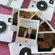 Fotos Polaroid Personalizadas com caixinha presente criativo