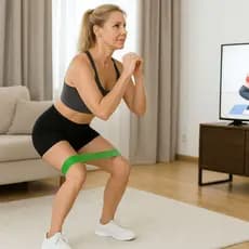 Kit 5 Faixas Elásticas Para Exercícios Multifuncional Yoga Fisioterapia Treino Academia Agachamento Envio Rápido