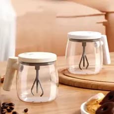 Copo Caneca Mixer Misturador Automática Chávena Agitadora Elétrica Giratória Para De Chá De Leite De Chocolate