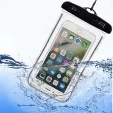 Capa Bolsa A Prova Dágua Impermeável Universal Para Celular Moto Chuva