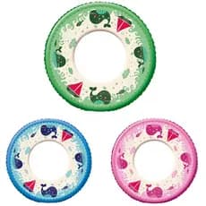 Boia infantil  inflável redonda MOR original até 30 kls 60 cm crianças verão tema baleia