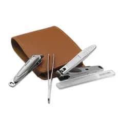 Kit Alicates Manicure P/ Cuticula Unhas Em Aço Inox Premium